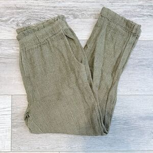 Free People Olive Green Women's Pants